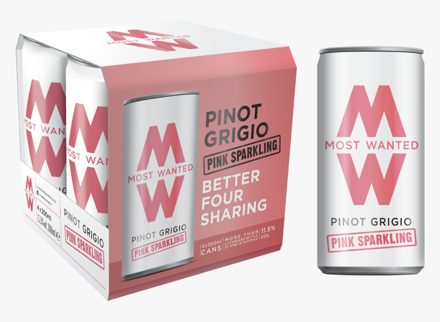 Most Wanted Wine Cans , Png Download - Most Wanted Wines Can, Transparent Png, Free Download