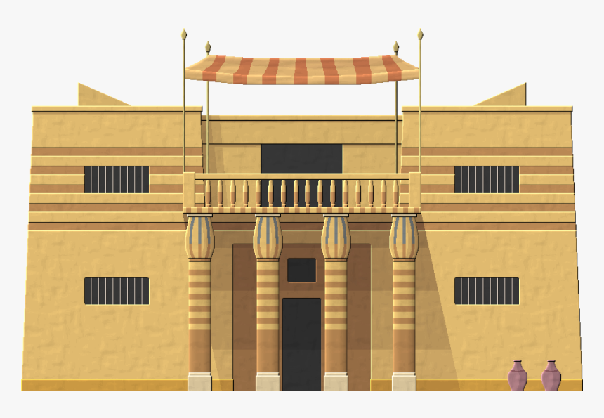 Egyption House - Architecture, HD Png Download, Free Download