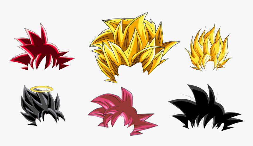 Super Saiyan 4 Hair Png, Transparent Png, Free Download