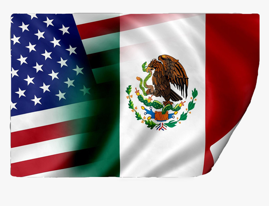 Mexican And Usa Flag, HD Png Download, Free Download
