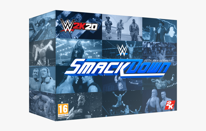 Wwe 2k20 Smackdown 20th Anniversary Edition, HD Png Download, Free Download