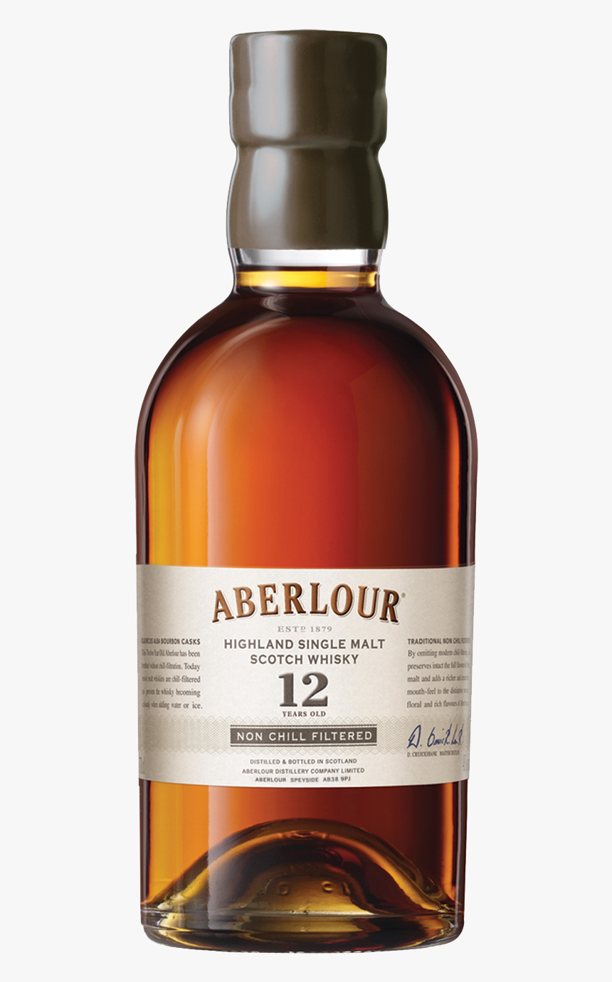 Aberlour Single Malt Scotch Whisky Scotland 12 Yo Non - Aberlour 12 Non Chill Filtered, HD Png Download, Free Download