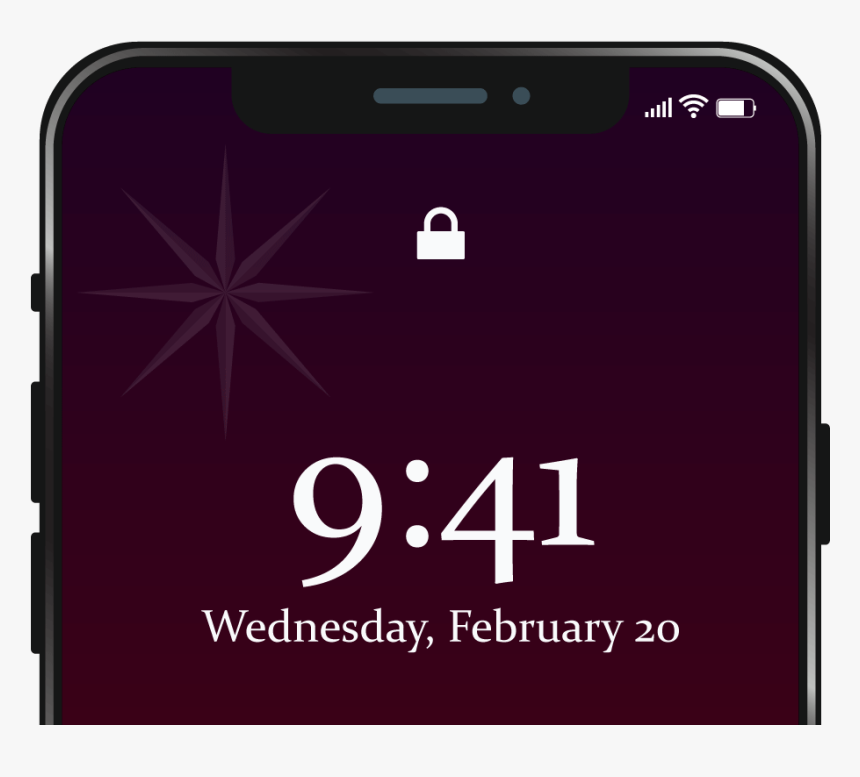 Lock Screen - Iphone, HD Png Download, Free Download