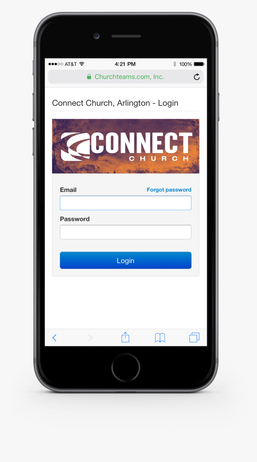 Login-screen - Smartphone, HD Png Download, Free Download