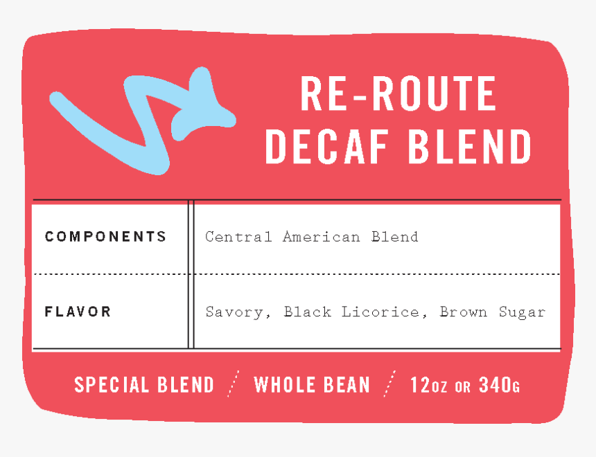 Rev Label Reroute-decaf - Decibel Entertainment, HD Png Download, Free Download