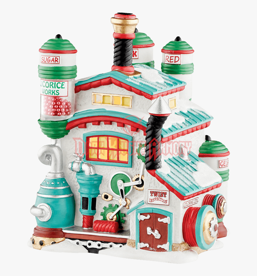 North Pole Licorice Works - Dept 56 North Pole, HD Png Download, Free Download