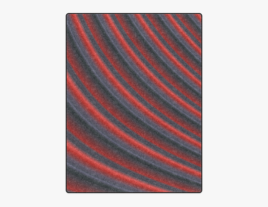 Glossy Red Gradient Stripes Blanket 50"x60" - Pattern, HD Png Download, Free Download
