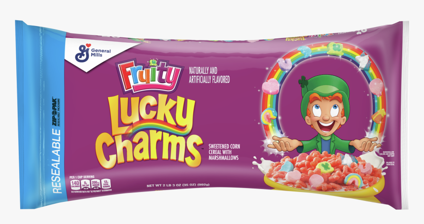 Lucky Charms Cereal Bag, HD Png Download, Free Download