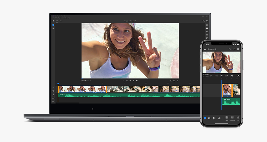 Adobe Premiere Rush Mobile, HD Png Download, Free Download