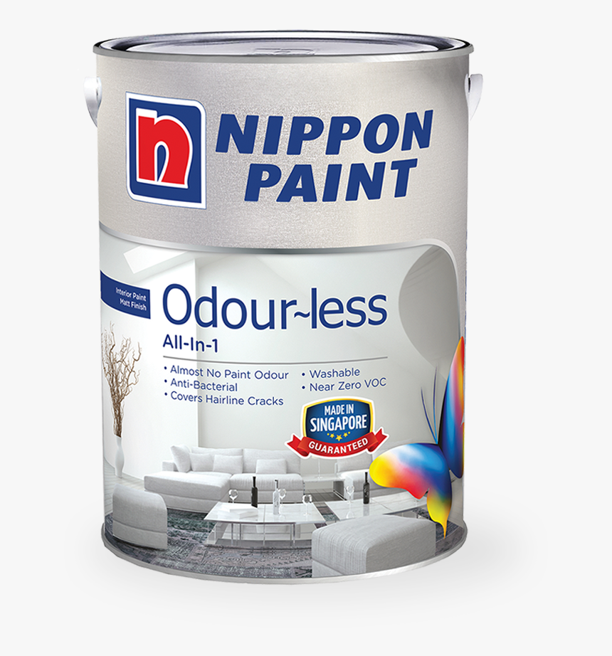 Nippon Paint Odourless All In One, HD Png Download, Free Download