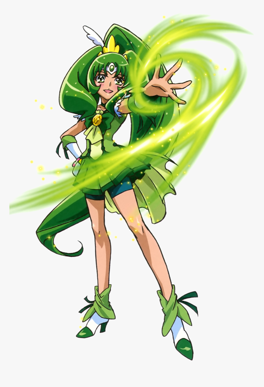 Glitter Spring From Glitter Force , Png Download - Glitter Force Cure March, Transparent Png, Free Download