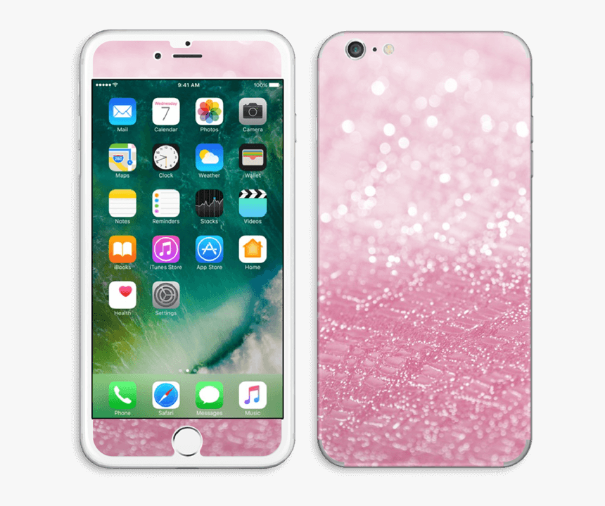 Pink Texture Skin Iphone 6 Plus - Iphone A1784, HD Png Download, Free Download