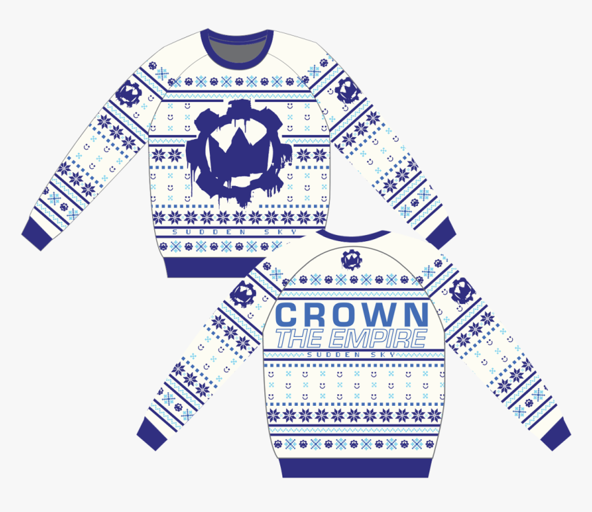 Crown The Empire X-mas Sweater - Sweater, HD Png Download, Free Download