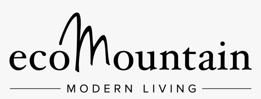 Ecomountain Full Logo Black, HD Png Download, Free Download