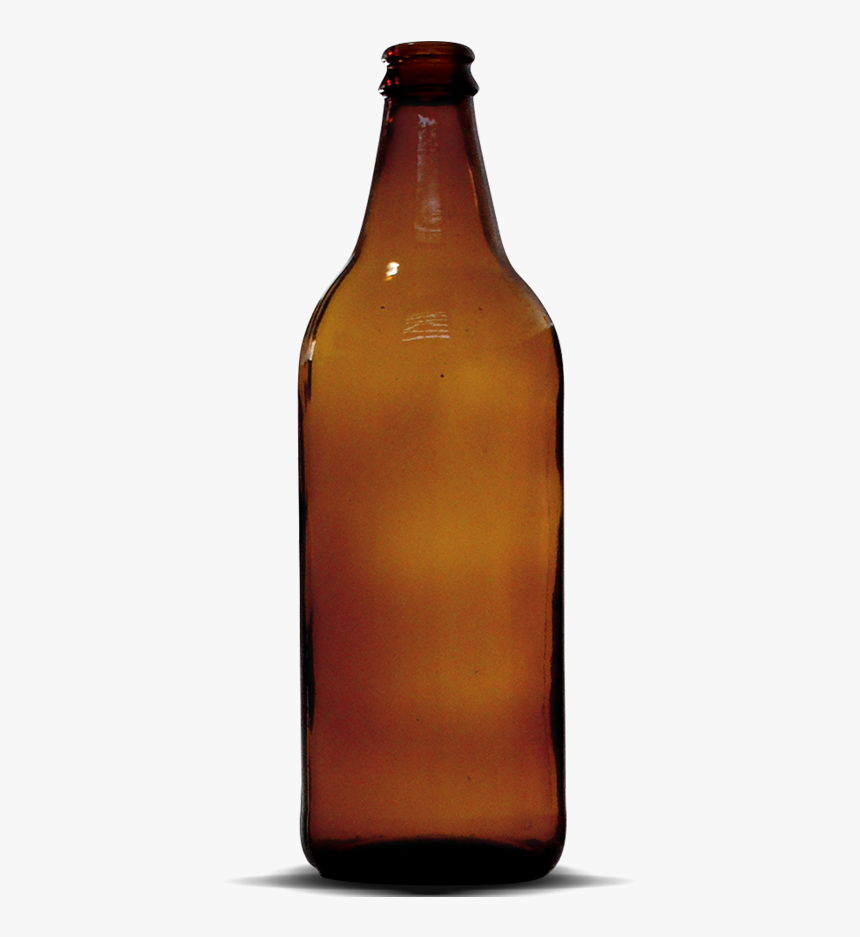Garrafa Âmbar Cerveja Artesanal Caçula 600 Ml - Beer Bottle Clipart Free, HD Png Download, Free Download