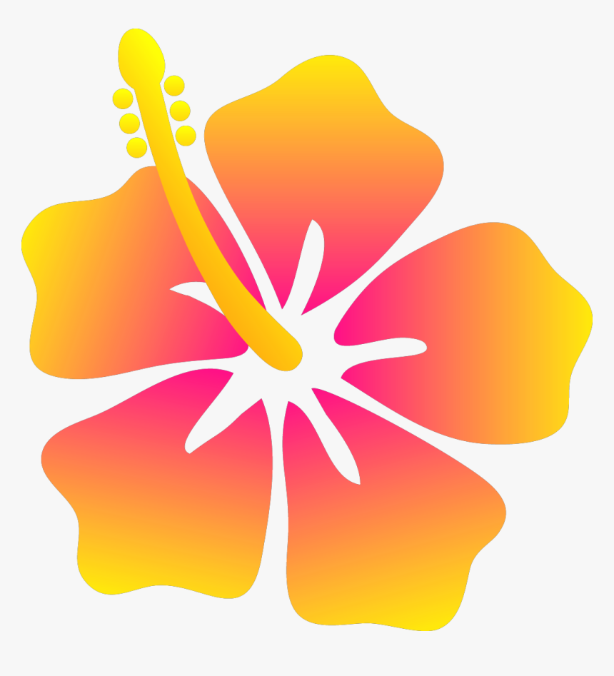 Plumeria Transparent Cartoon - Plumeria Flower Cartoon, HD Png Download, Free Download