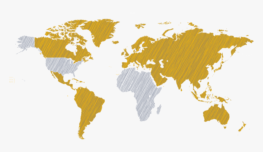 World - Burger King World Map, HD Png Download, Free Download