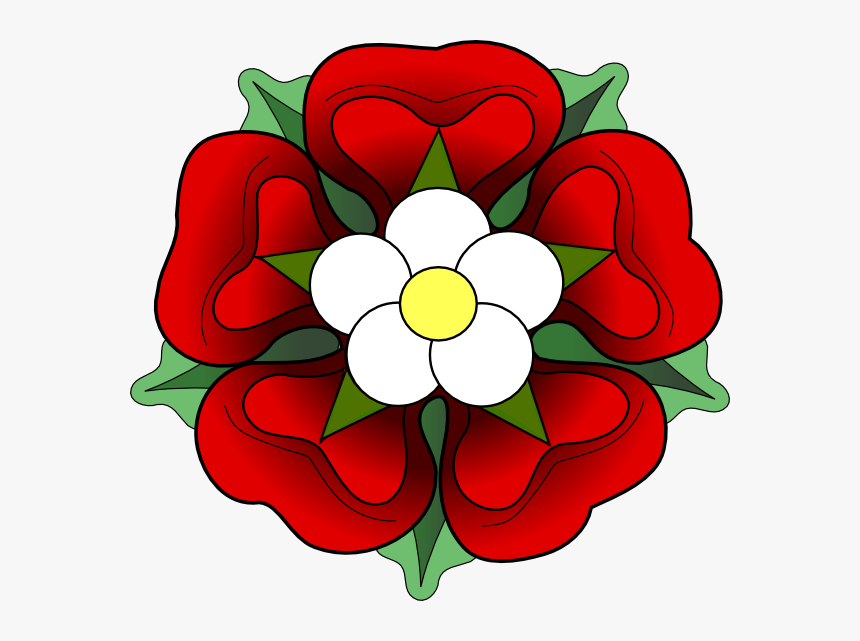 Official Tudor Rose Svg Clip Arts - Clip Art Tudor Rose, HD Png Download, Free Download
