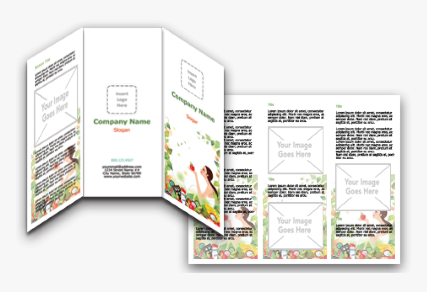 Salon And Spa Brochures - Flyer, HD Png Download, Free Download