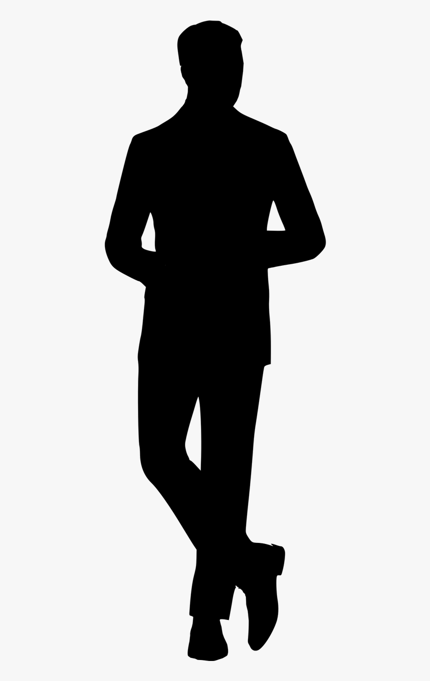 Entertainment Youtube Silhouette - Silueta De Hombre Modelo, HD Png Download, Free Download