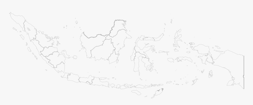 Indonesia Outline Map, HD Png Download, Free Download