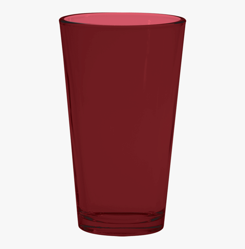 Maroon Pint Glass - Pint Glass, HD Png Download, Free Download