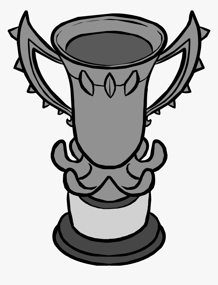 Club Penguin Wiki - Monsters University Scare Games Trophy, HD Png Download, Free Download