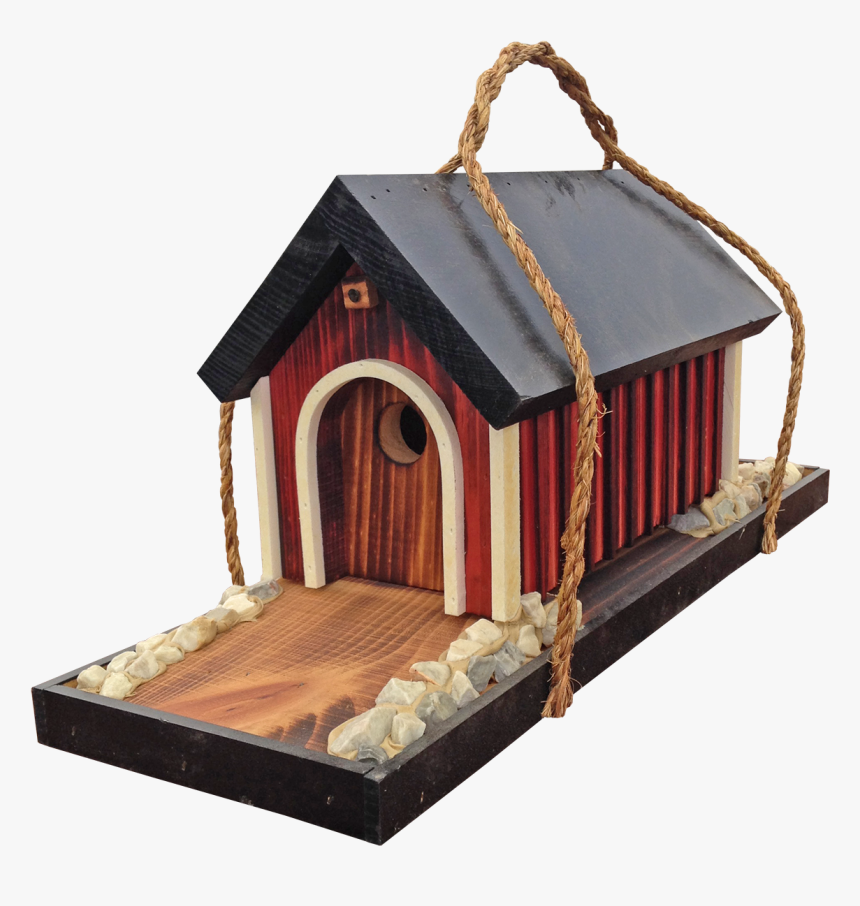 Covered Bridge Birdhouse - Birds, HD Png Download, Free Download