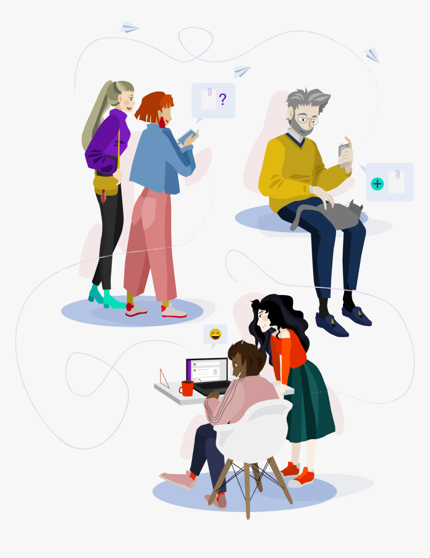 Communication Vector Education - Illustration, HD Png Download, Free Download