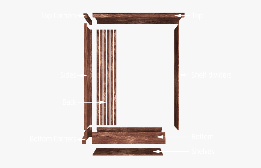 Creating Parametric Shelving-components - Bench, HD Png Download, Free Download