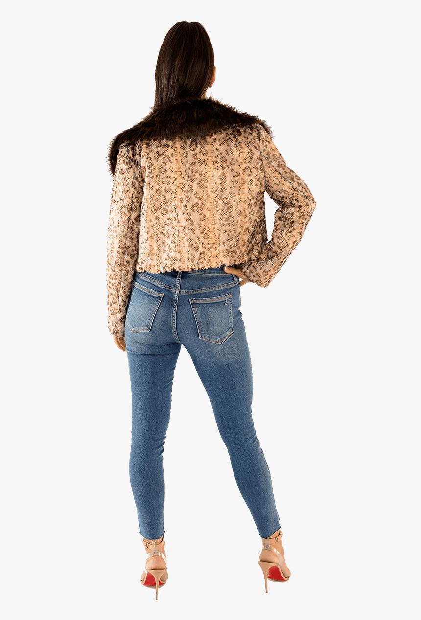 Serpentina Cropped Snake Jacket - Girl, HD Png Download, Free Download
