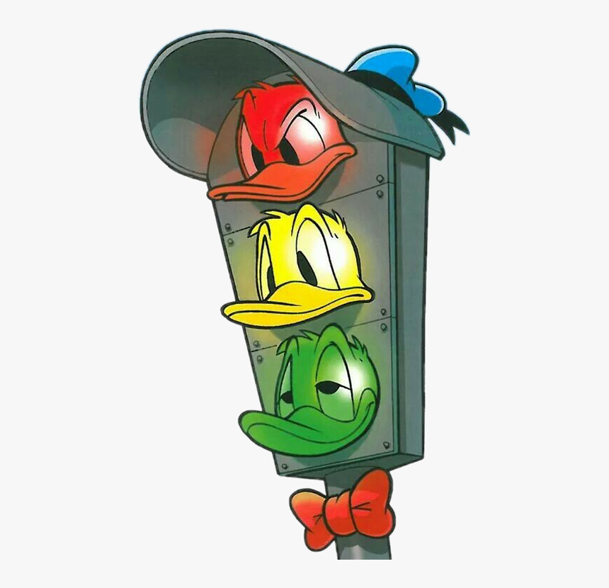 Donald Duck Traffic Lights, HD Png Download, Free Download