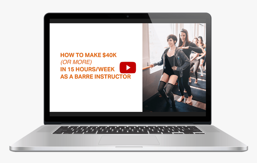 How To Become A Certified Barre Teacher - Netbook, HD Png Download, Free Download