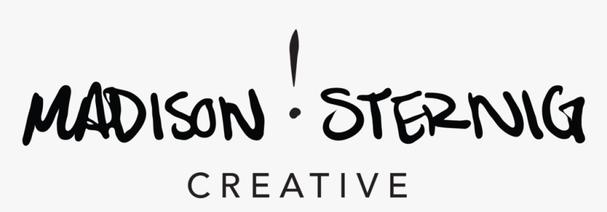 Madison Sternig Creative Logo - Calligraphy, HD Png Download, Free Download