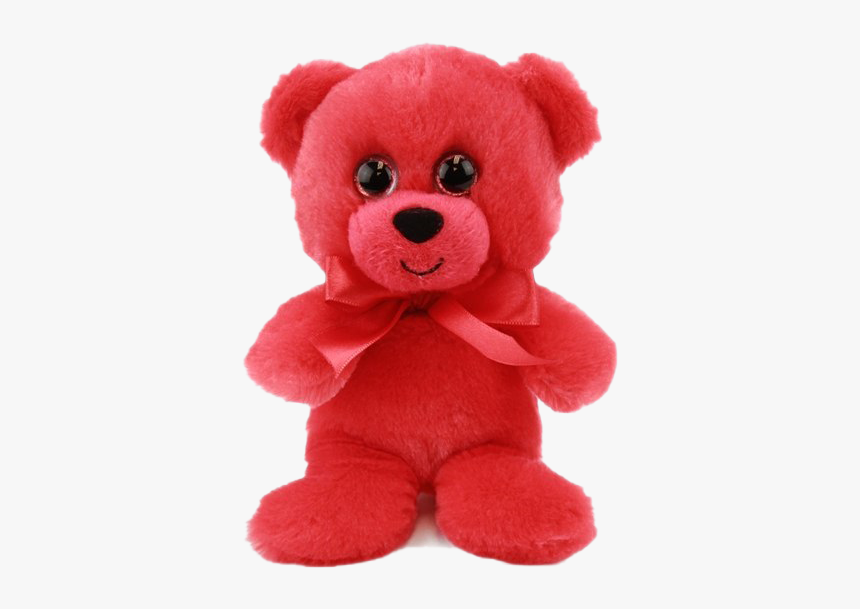 Red Teddy Bear Png Clipart - Hamper, Transparent Png, Free Download