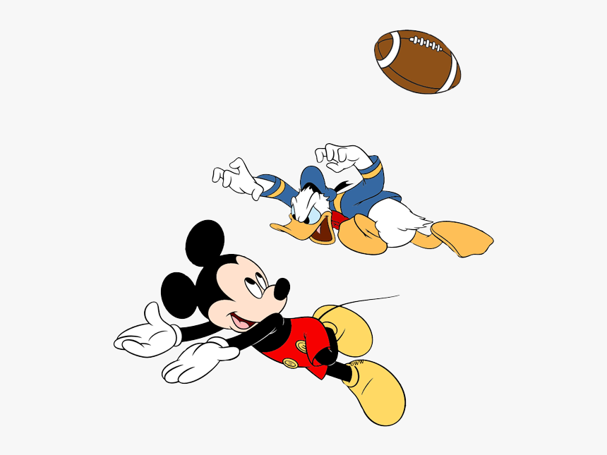 Donald Duck Playing Football, HD Png Download, Free Download