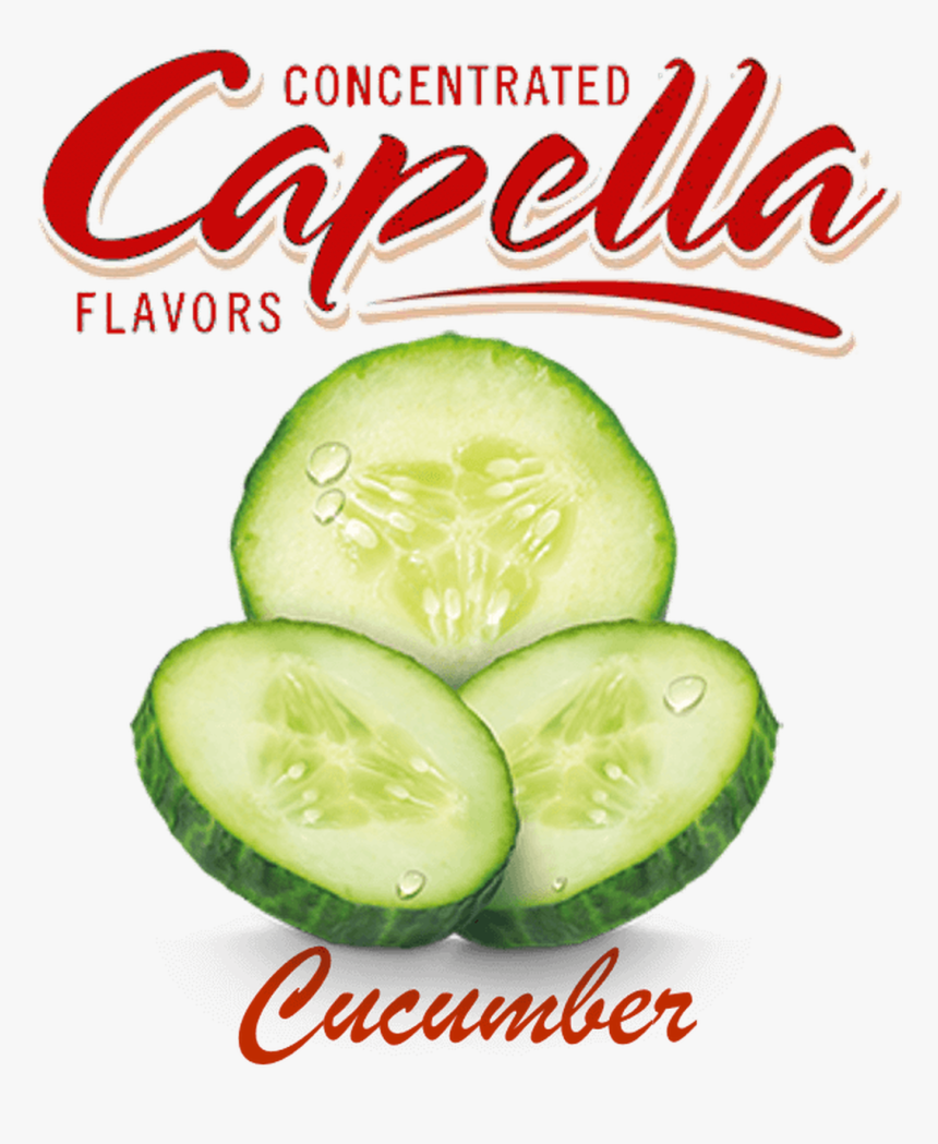 Cucumber By Capella Flavor Drops - Cucumber, HD Png Download, Free Download