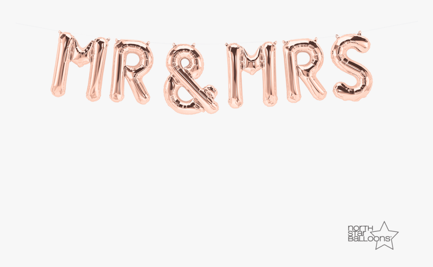 Mr & Mrs Kit 16 In , Png Download - Northstar Balloons, Transparent Png, Free Download