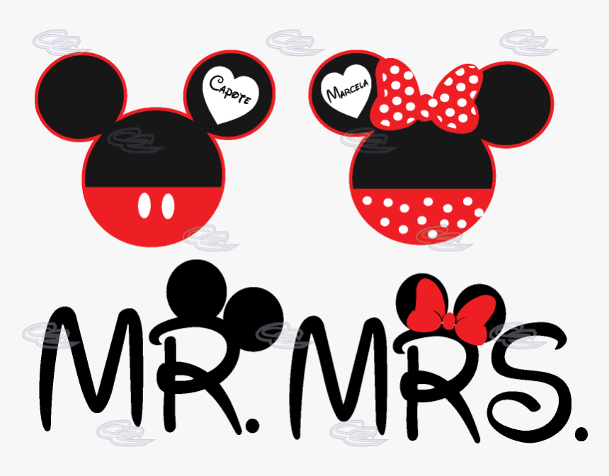 Transparent Minnie Head Clipart - Mickey And Minnie Mouse, HD Png Download, Free Download