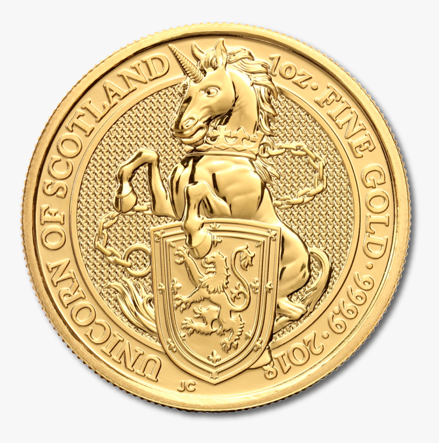 1 Oz Queen"s Beasts Unicorn - Royal Mint Bullion Coins, HD Png Download, Free Download