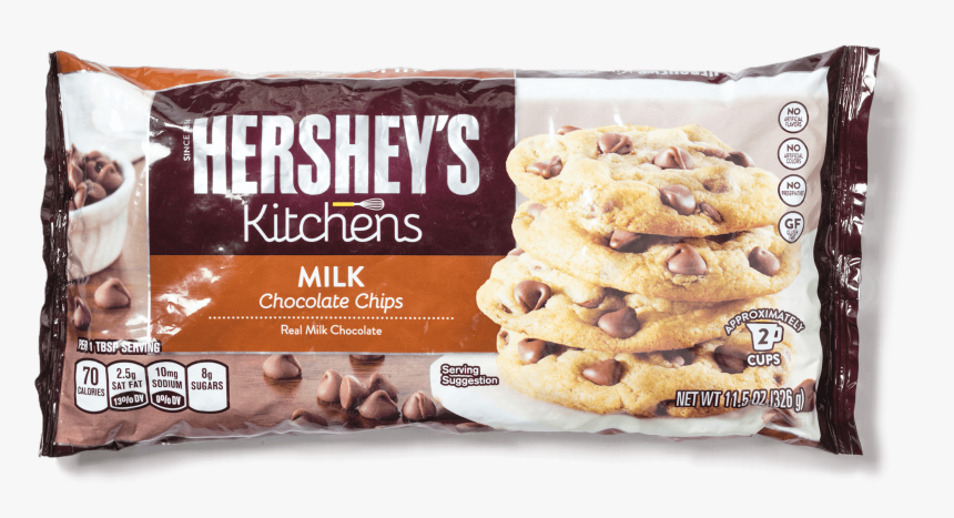 Hershey Milk Chocolate Chips, HD Png Download, Free Download