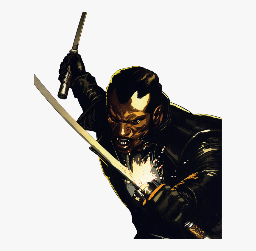 Blade, Wolverine,morbius Vs Carnage - Comic Blade Marvel, HD Png Download, Free Download