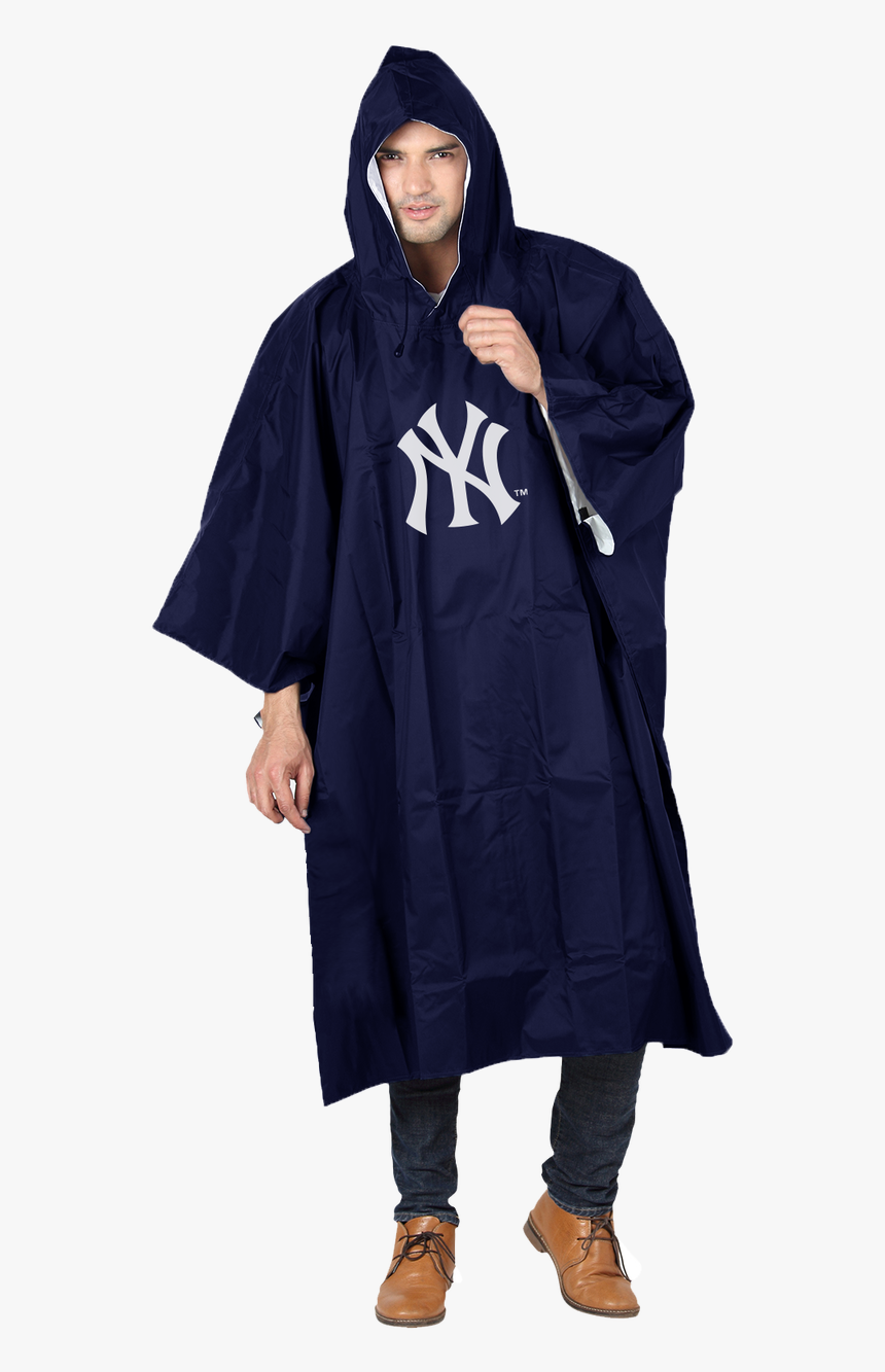 New York Yankees Rain Runner Poncho By Northwest - New York Yankees, HD Png Download, Free Download