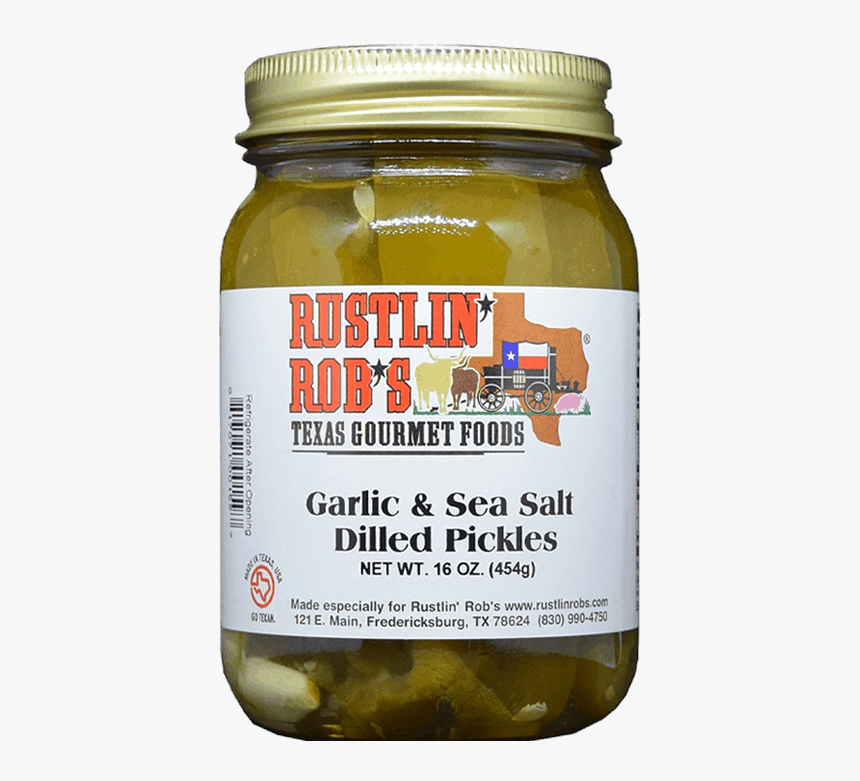 Garlic & Sea Salt Pickles - Food, HD Png Download, Free Download