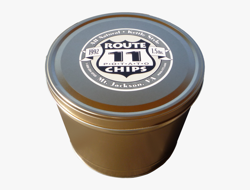 5lb Gold Tin Of Dill Pickle Chips - Box, HD Png Download, Free Download