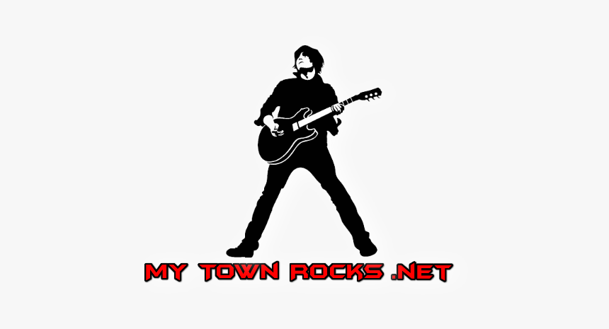 My Town Rocks With Sound Theory - Rock Guitar Logo Png, Transparent Png, Free Download