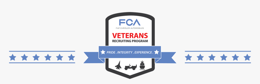 Fca Veterans Recruitment Program - Electric Blue, HD Png Download, Free Download