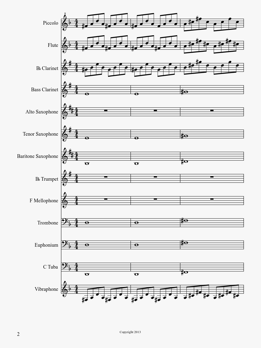 Skrillex Marching Band Sheet Music Composed By James - Super Smash Bros Melee Theme Alto Sax Sheet Music, HD Png Download, Free Download