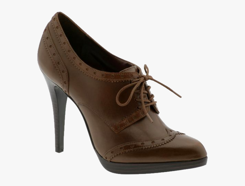 Fancy Brown Laze Heelshoe Free Png Download - Womens Shoes Transparent Background, Png Download, Free Download