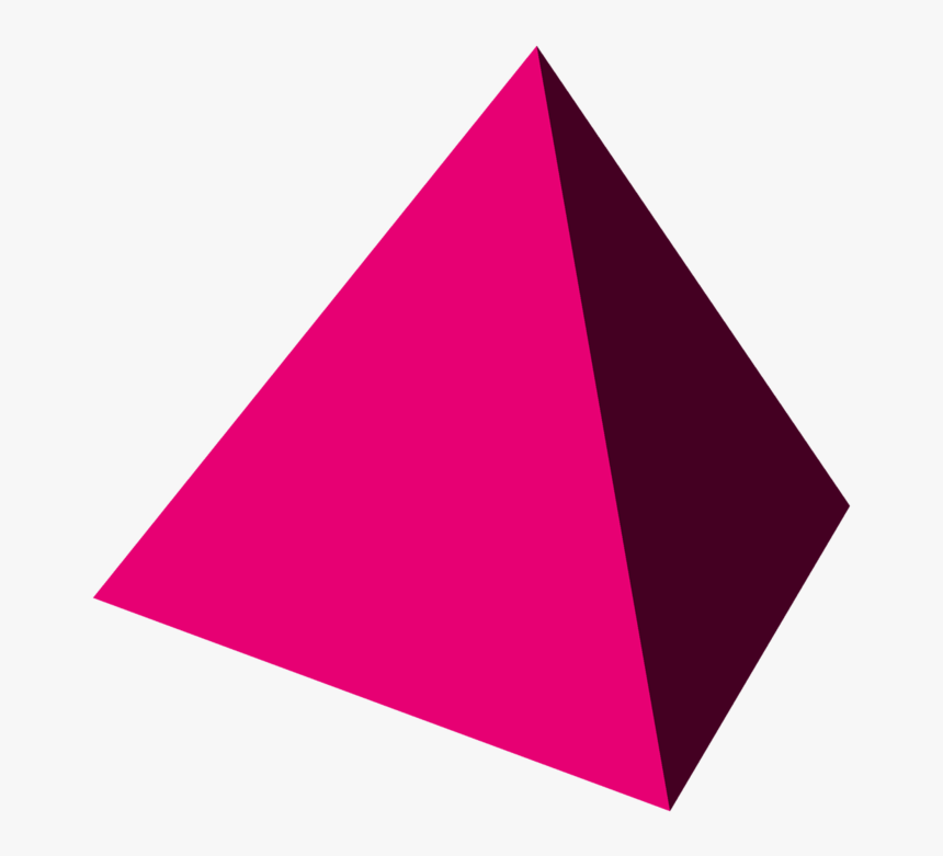 Tetrahedron Png, Transparent Png, Free Download